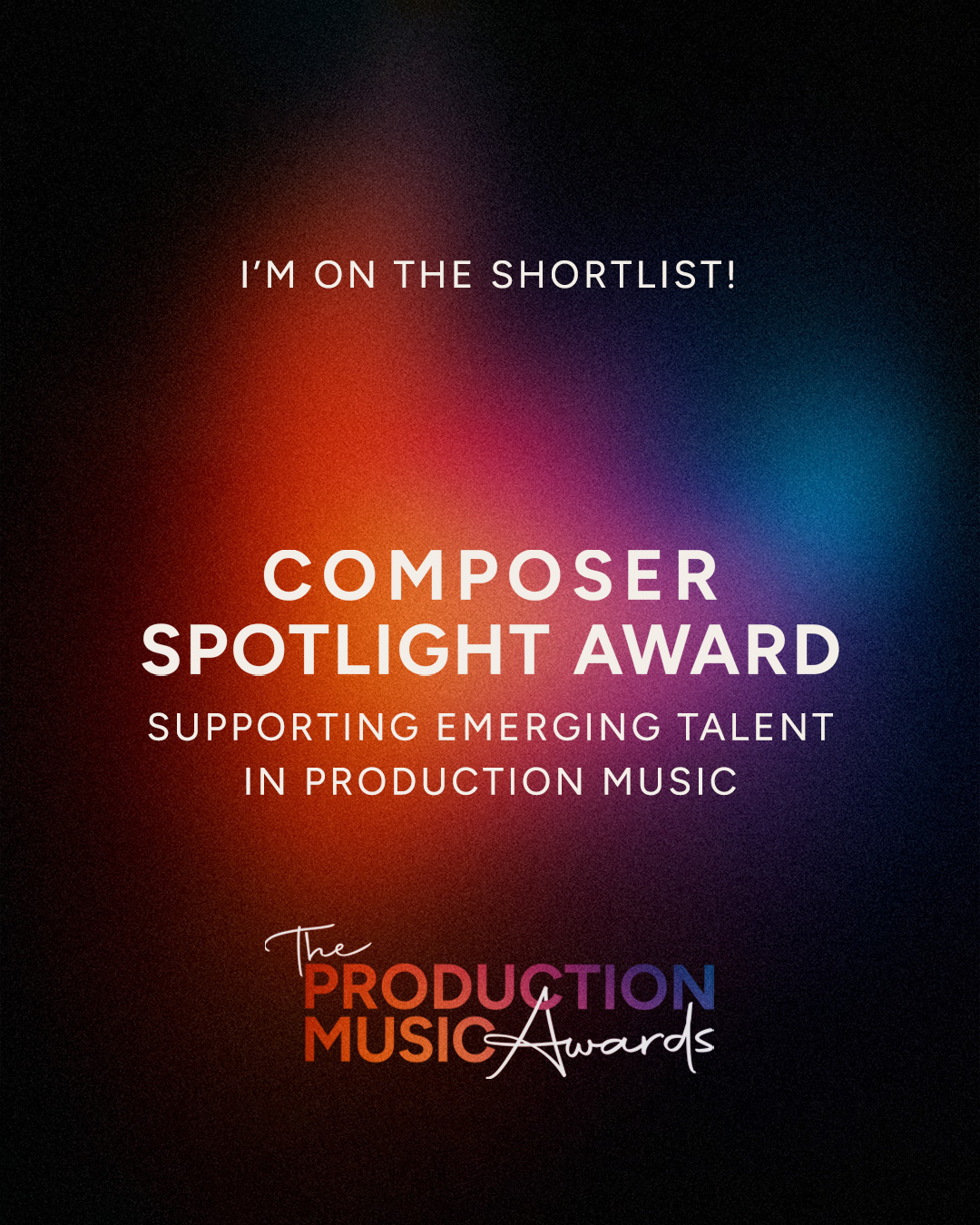 Exciting News: MEYDY Shortlisted for a 2025 Production Music Award